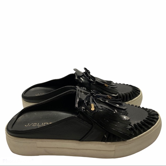 J Slides Amora Patent Leather Mules - Picture 3 of 5